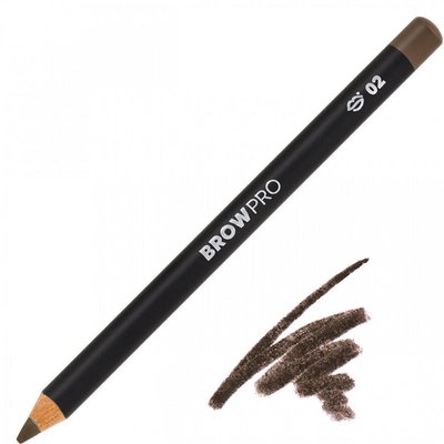 02 Powdery Eyebrow Pencil Pencil for eyebrows