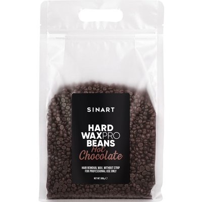 Hard Waxpro Beans Hot Chocolate Wax for depilation 500g