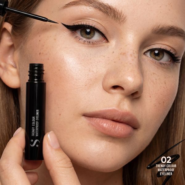 02 Trendy Color Waterproof Eyeliner eye eyeliner