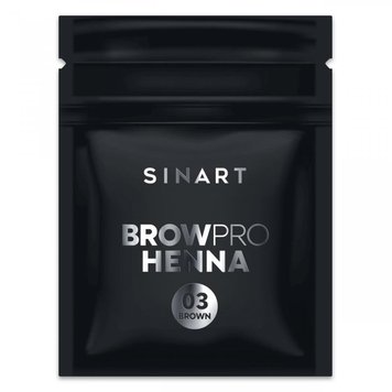 03 BROWPRO HENNA SACHET хна для бровей S1293 фото