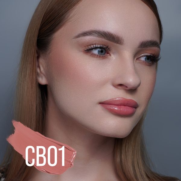 CB01 Creamy Blush by Veronika Kyryliuk кремові рум'яна для обличчя S1438 фото