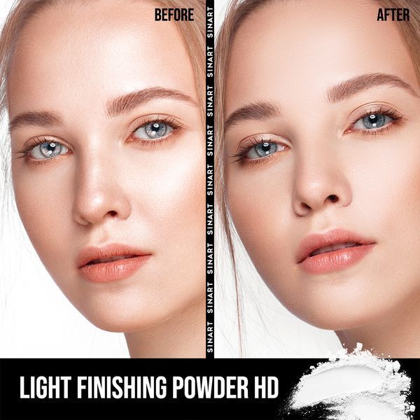 Light Finishing Powder HD фінішна пудра для макіяжу S1451 фото
