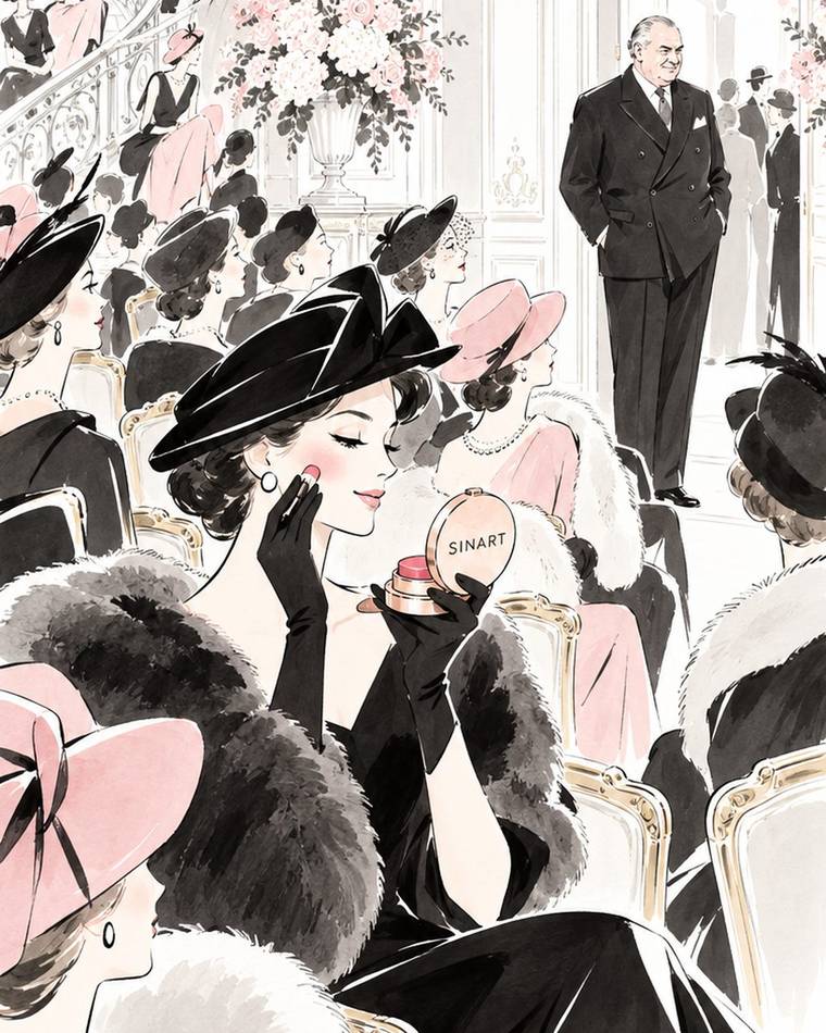 Перший показ Dior 12 лютого 1947 року в салоні на авеню Монтень у Парижі